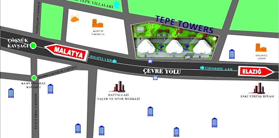 TEPE TOWERS EVLERİ